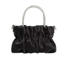 Load image into Gallery viewer, Melie Bianco Evening Bag w/Optional Crossbody Chain Strap