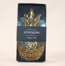 Load image into Gallery viewer, Antique Brass Pineapple Trinket Tray