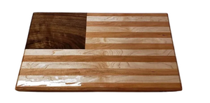 American Flag Wood Cutting Board