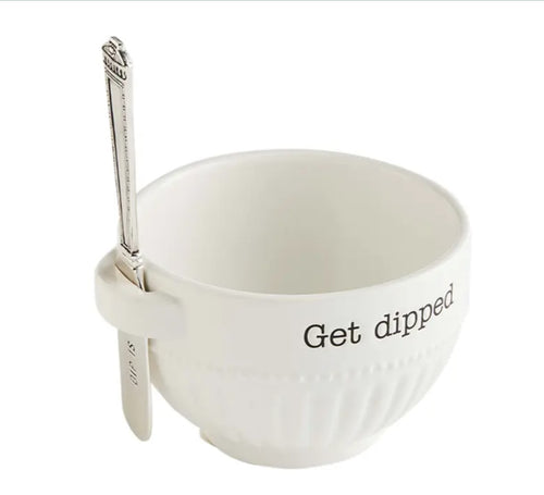 Get Dipped Bowl with Spreader Set