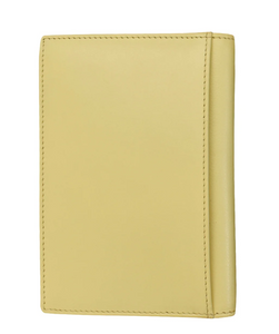 Leather Passport Wallet (sunlight yellow)
