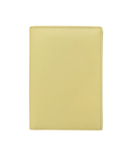 Load image into Gallery viewer, Leather Passport Wallet (sunlight yellow)