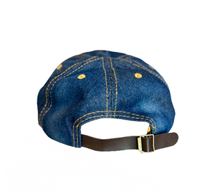 American Flag Denim Studded Hat