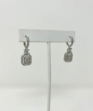 Load image into Gallery viewer, Vintage Style CZ Drop Earrings