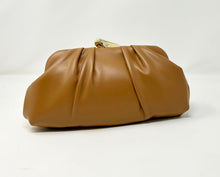 Load image into Gallery viewer, Soft Leather Evening Bag/Clutch (camel color)