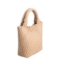 Load image into Gallery viewer, &quot;Eloise&quot; Woven Tote (Nude)