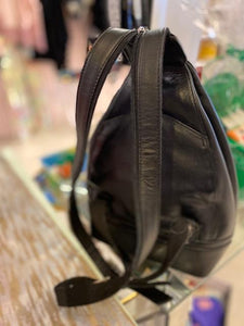 Genuine Leather Smart Versatile Backpack & Shoulder Sack Combo