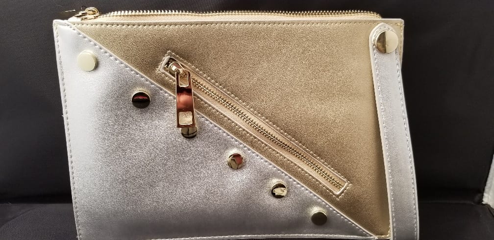 Sondra Roberts Gold & Silver Wristlet