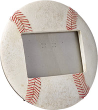 Load image into Gallery viewer, Baseball Shaped Picture Frame