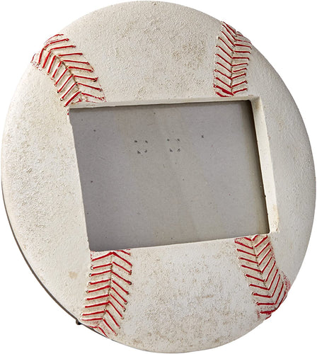 Baseball Shaped Picture Frame