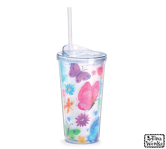 Butterfly Blessings Travel Cup