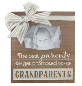 Best Grandparents Wooden Photo Frame