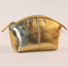 Load image into Gallery viewer, Metallic Gold Coin Purse