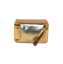 Load image into Gallery viewer, ILI Metallic Gold Jewelry Case