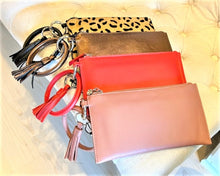 Load image into Gallery viewer, Leather Clutch &amp; Bangle Set
