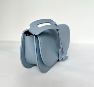 Meile Bianco Versatile Vegan Leather Clutch/Should Bag/Crossbody