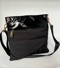 Load image into Gallery viewer, SR2 Nylon Messenger Crossbody Bag (Black)