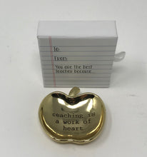 Load image into Gallery viewer, Mini Teacher Trinket Dish in Gift Box