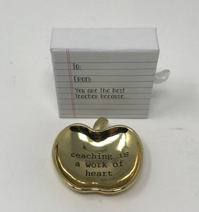 Mini Teacher Trinket Dish in Gift Box