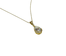 Load image into Gallery viewer, Solitaire Drop Pendant