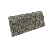 Load image into Gallery viewer, Infinity Glitter Clutch (Silver, Black, or Gold)