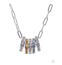 Load image into Gallery viewer, Maya J Birthstone Charmnecklaces ***CALL OR EMAIL FOR SPECIAL ORDER***