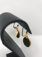 Load image into Gallery viewer, B-JWLD Black Dangling Crystal Pendant Earrings