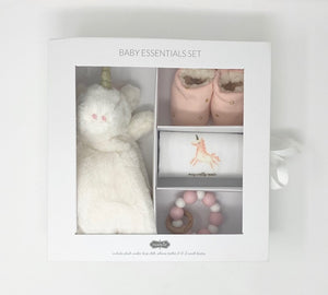 Baby Essential Gift Set - Pink Unicorn