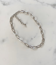 Load image into Gallery viewer, Link Chain Necklace - Silver Finish