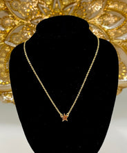 Load image into Gallery viewer, Dainty Mini Star Necklace - Gold Tone