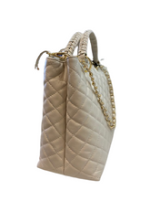 Load image into Gallery viewer, German Fuentes Quilted Leather Handbag - Ivory