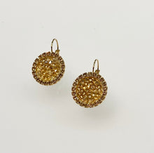 Load image into Gallery viewer, B-JWLD Solid Medallion Earrings - Gold Finish