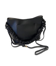 Load image into Gallery viewer, Melie Bianco Black Bucket Tote