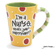 Load image into Gallery viewer, Nurse Superpower Ceramic Mug
