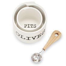 Load image into Gallery viewer, Olive &amp; Pits Dish Set with Spoon