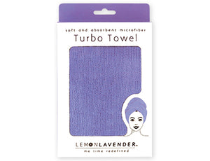 Lemon Lavender™ Turbo Towel - Very Violet
