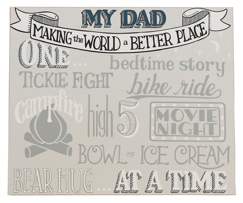 My Dad Montage Board