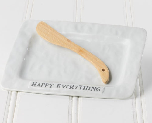 Happy Everything Plate With Spreader