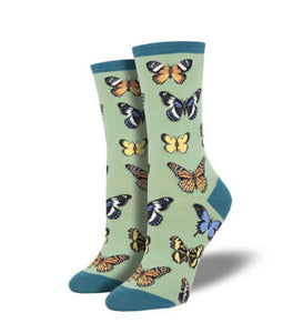 Women's Majestic Butterfly Socksmith Socks