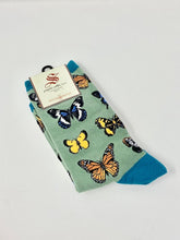 Load image into Gallery viewer, Women&#39;s Majestic Butterfly Socksmith Socks