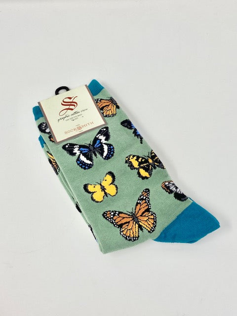 Women's Majestic Butterfly Socksmith Socks