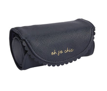 Load image into Gallery viewer, &quot;Oh So Chic&quot; Jewelry Roll - Navy
